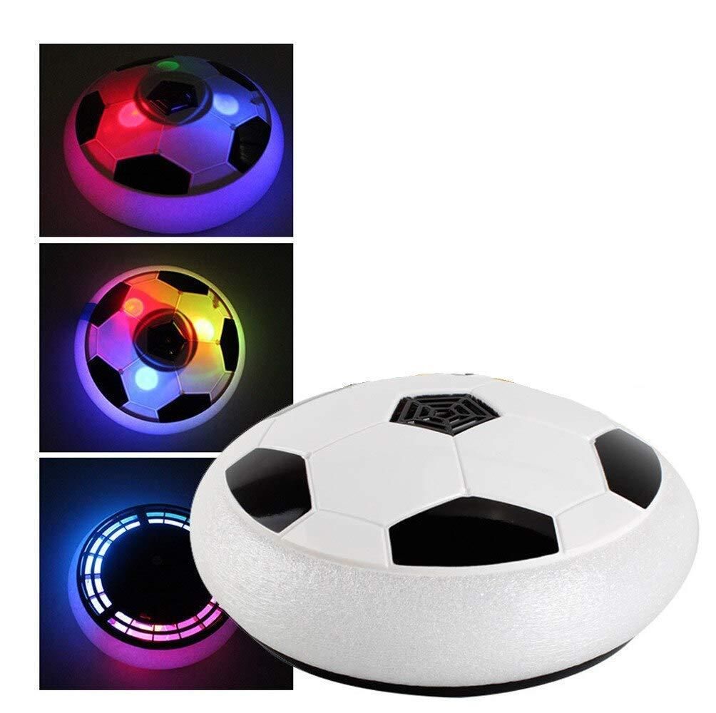 Magic Air Soccer Ball for Toddlers with Flashing Colored LED Lights | Indoor Hover Football Toy for Kids