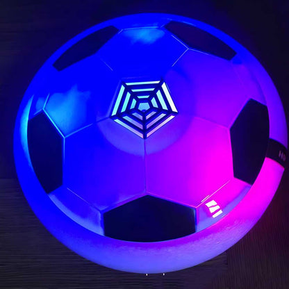 Magic Air Soccer Ball for Toddlers with Flashing Colored LED Lights | Indoor Hover Football Toy for Kids
