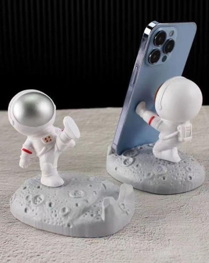 Nordic Style Astronauts Mobile Phone Stand Holder | Creative Desk Phone Stand for Home & Office Decor